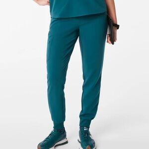 Figs Caribbean Blue Jogger Scrub Pants